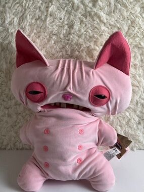 FUGGLER SPHINX BIGG FUGG WRINKLE MCSTINKLES HAIRLESS CAT PLUSH~NEW WITH TAGS!